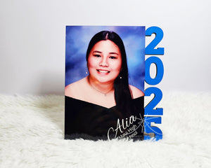 2025 Custom Personalized Graduation Frame • Single Photo • Keepsake