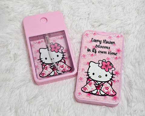 Spray Holder • Unfilled • Gift • Kawaii Kitty Kimono