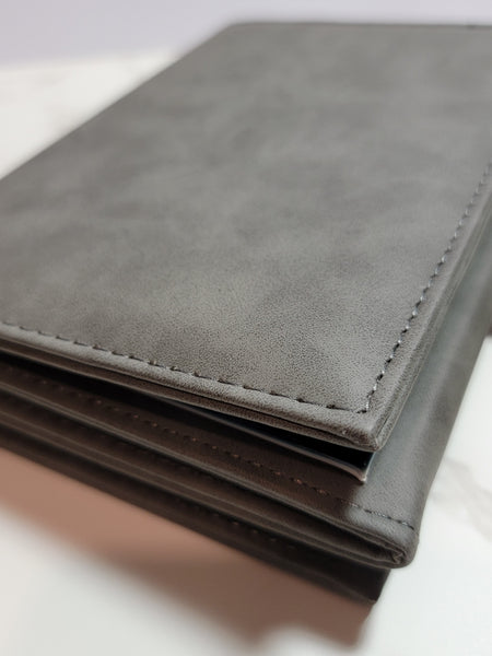 Foldable Leather Photo Panel Frame • Keepsake